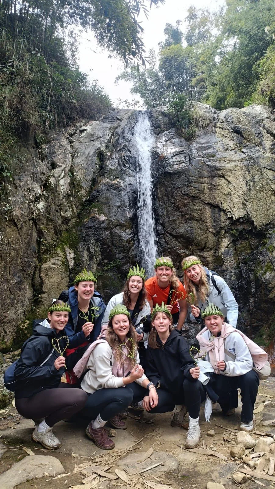 Sapa trekking moment 21 with local guide Nhu