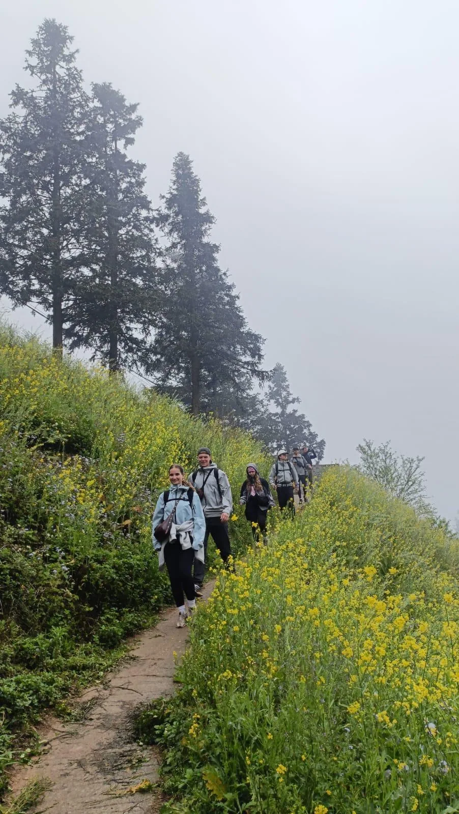 Sapa trekking moment 33 with local guide Nhu