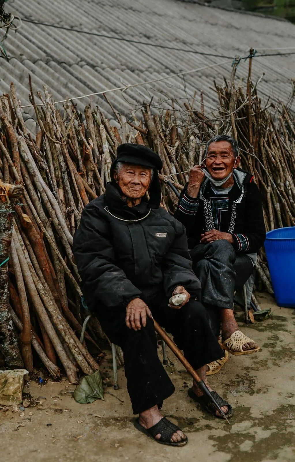 Sapa trekking moment 35 with local guide Nhu